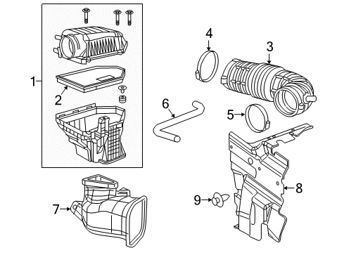 2021 Dodge Charger Filters Diagram 3 - Thumbnail