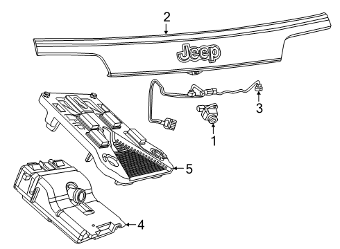 2022 Jeep Grand Cherokee WK Electrical Components Diagram 1 - Thumbnail