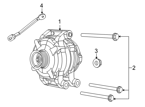 2022 Dodge Challenger Alternator Diagram 3 - Thumbnail