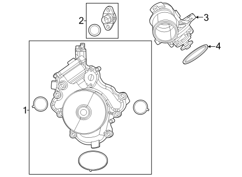 2022 Jeep Gladiator Water Pump Diagram 1 - Thumbnail