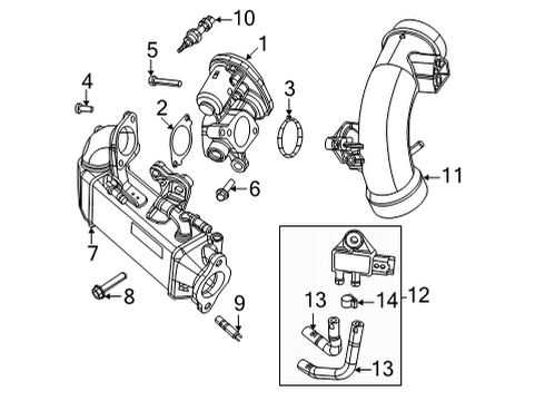 2022 Jeep Wrangler Emission Components Diagram 5 - Thumbnail
