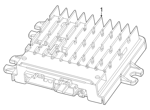 2022 Jeep Grand Cherokee Electrical Components Diagram 1 - Thumbnail