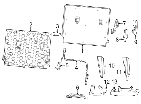 2022 Jeep Wagoneer Third Row Seats Diagram 10 - Thumbnail