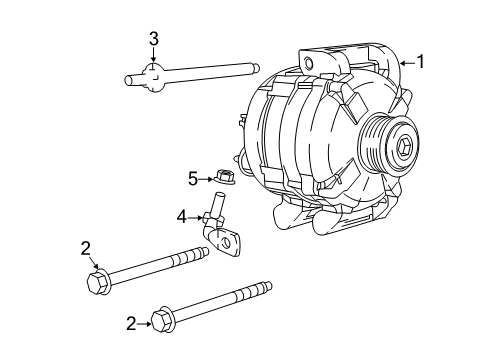 2022 Dodge Durango Alternator Diagram 4 - Thumbnail