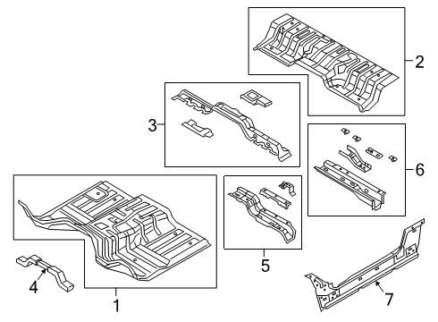 2022 Ram 2500 Floor Diagram 2 - Thumbnail
