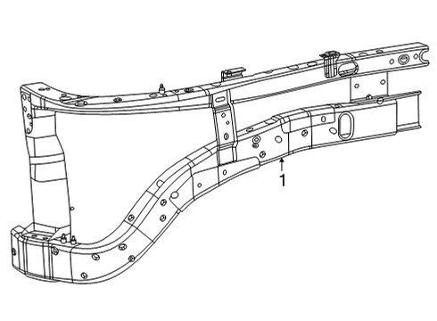 2024 Jeep Wagoneer Inner Components  Diagram
