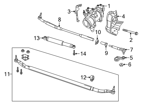2022 Ram 3500 Steering Systems, Internal Components, Shroud, Switches Diagram 3 - Thumbnail