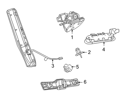 2024 Jeep Wagoneer L Lock & Hardware Diagram 2 - Thumbnail
