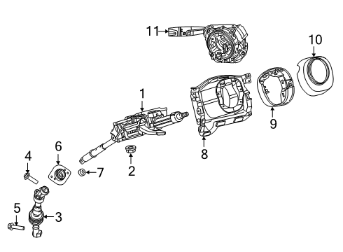 2023 Ram 1500 Switches Diagram 2 - Thumbnail