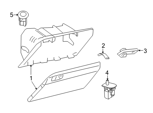 2021 Dodge Charger Glove Box - Body Electrical Diagram