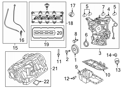 2023 Dodge Durango Engine Parts & Mounts, Timing, Lubrication System Diagram 4 - Thumbnail