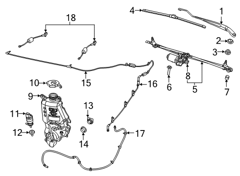 2023 Ram 1500 Wipers Diagram 2 - Thumbnail