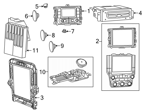 2021 Ram 3500 Sound System Diagram