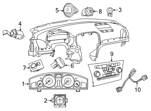 Courtesy Lamp Diagram for 5108285AB
