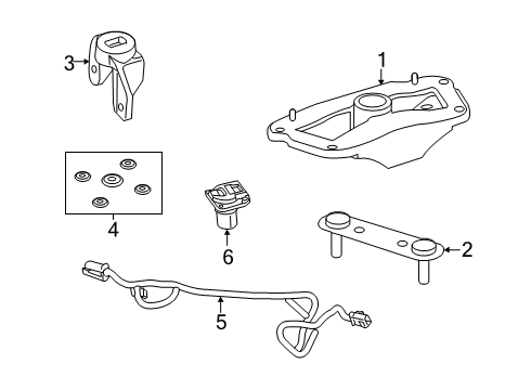 2022 Ram 3500 Trailer Hitch Components Diagram 2 - Thumbnail