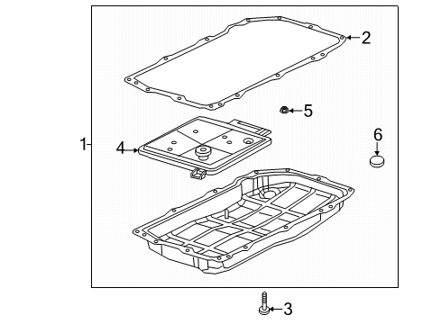2022 Jeep Wrangler Automatic Transmission  Diagram