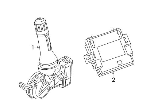 2021 Jeep Renegade Tire Pressure Monitoring, Electrical Diagram