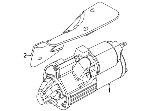 2024 Jeep Wrangler Starter Diagram 3 - Thumbnail