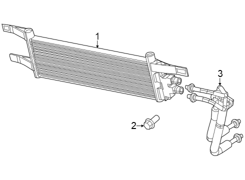 2024 Dodge Hornet Trans Oil Cooler Diagram 2 - Thumbnail