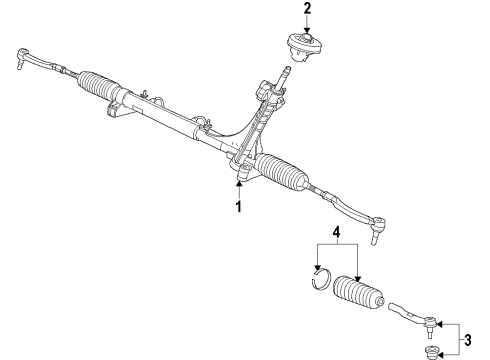2022 Ram ProMaster 3500 Steering Systems, Internal Components, Shroud, Switches Diagram 2 - Thumbnail