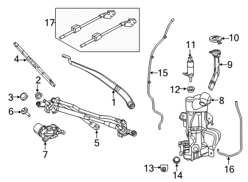 2022 Chrysler Voyager Wipers Diagram 3 - Thumbnail