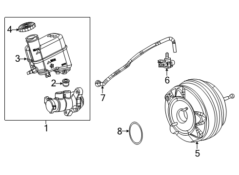 2022 Jeep Compass Dash Panel Components Diagram