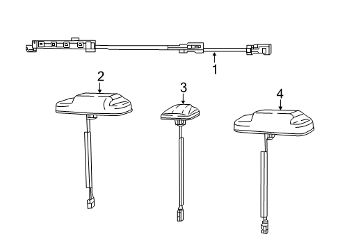 2024 Jeep Wrangler Antenna & Radio Diagram