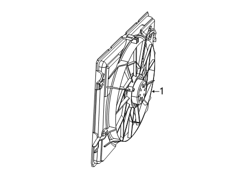 2023 Dodge Durango Cooling System, Radiator, Water Pump, Cooling Fan Diagram 4 - Thumbnail