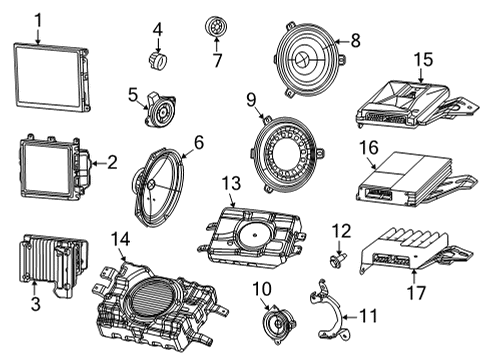 2022 Dodge Durango Sound System Diagram