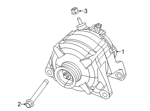 2023 Ram 1500 Classic Alternator Diagram 2 - Thumbnail