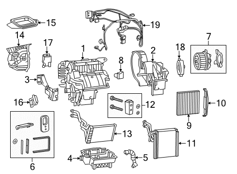 2022 Jeep Cherokee Control Module Diagram for 68446634AD