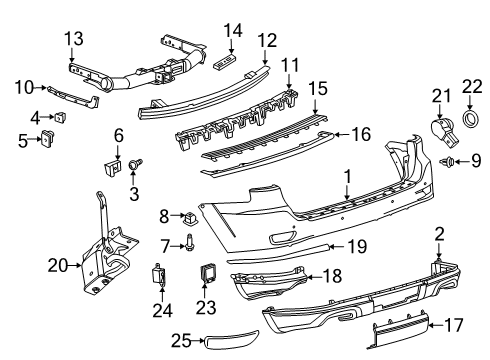 2022 Jeep Grand Cherokee WK Control Module Diagram for 68565333AC
