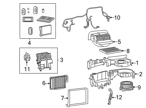 2022 Chrysler Voyager Suction Hose Diagram for 68533021AB