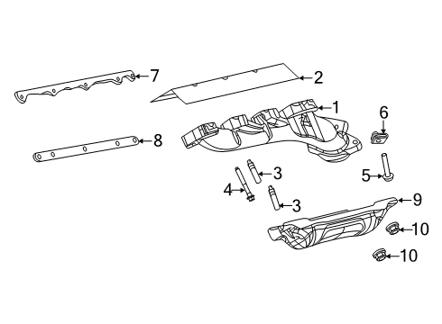 2023 Ram 1500 Exhaust Manifold Diagram 2 - Thumbnail