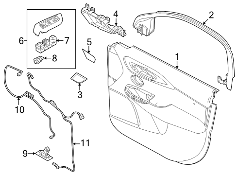2023 Dodge Hornet Switch Assembly Diagram for 7MU56LXHAA