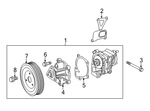 2022 Jeep Cherokee Water Pump Diagram 2 - Thumbnail