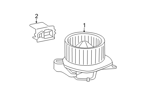 2023 Dodge Durango Blower Motor & Fan Diagram
