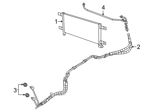 2023 Ram 2500 Oil Cooler  Diagram 1 - Thumbnail