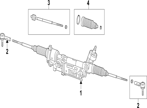 2023 Jeep Grand Wagoneer Steering Systems, Internal Components, Shroud, Switches Diagram 2 - Thumbnail