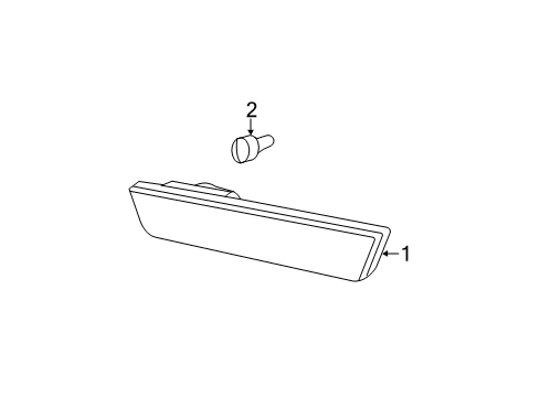 2021 Dodge Charger Side Marker Lamps Diagram 2 - Thumbnail