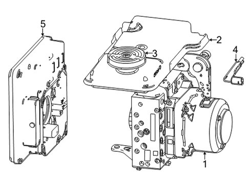 2023 Jeep Grand Cherokee L Module Diagram for 68614947AA