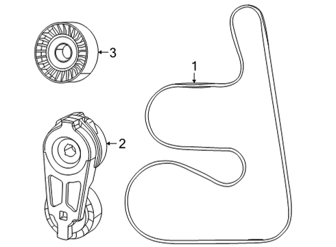 2022 Jeep Grand Wagoneer Belts & Pulleys  Diagram 2 - Thumbnail