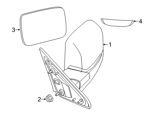 2021 Ram 1500 Classic Mirrors, Electrical Diagram 4 - Thumbnail