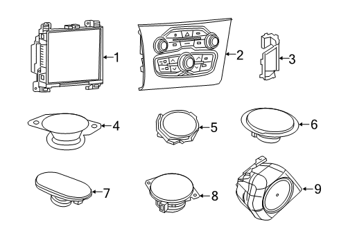 2022 Chrysler 300 Sound System Diagram