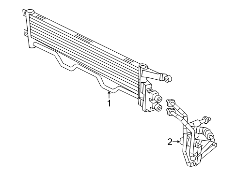 2021 Chrysler Pacifica Trans Oil Cooler Diagram 2 - Thumbnail