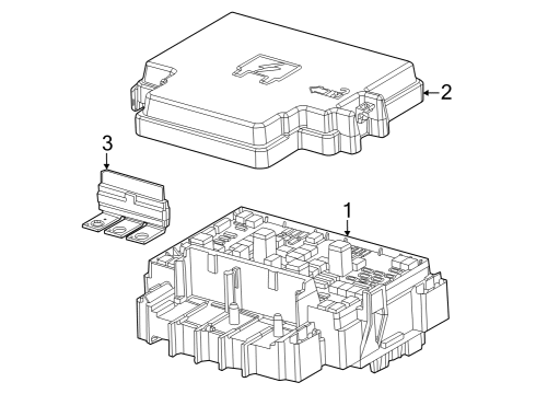 2023 Jeep Grand Cherokee Junction Block Diagram for 68507751AC