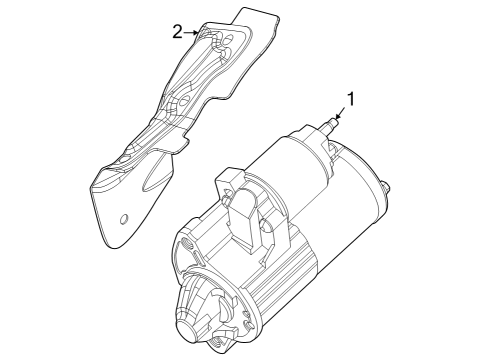 2023 Jeep Wagoneer Starter Diagram 2 - Thumbnail