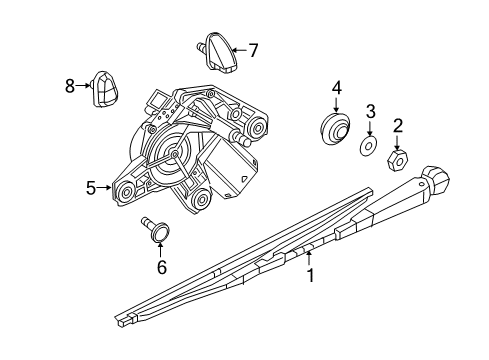 2022 Ram ProMaster City Wipers Diagram 1 - Thumbnail