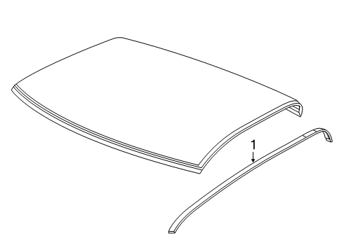 2023 Ram 2500 Exterior Trim - Cab Diagram 3 - Thumbnail