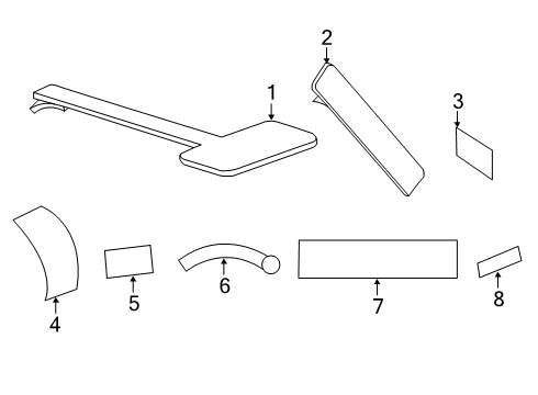 2022 Jeep Gladiator Emission Label Diagram for 68551446AA